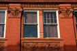 Terra cotta details of Old New Orleans Bank Building. New Orleans, LA.