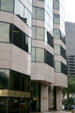 Facade details of Energy Center. New Orleans, LA.