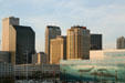Skyline of New Orleans from Riverwalk Marketplace. New Orleans, LA.
