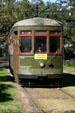 New Orleans streetcar on St. Charles line. New Orleans, LA