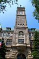 Facade of Lowell City Hall. Lowell, MA.