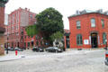 View along Middle St. from Shattuck St. Lowell, MA.
