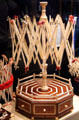 Whale ivory yarn winder at New Bedford Whaling Museum. New Bedford, MA