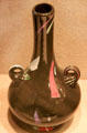 Lava glass vase by Mount Washington Glass Co. of New Bedford at New Bedford Whaling Museum. New Bedford, MA.