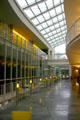 Interior hallway in Campus Center at Smith College. Northampton, MA.