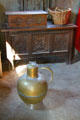 Wooden chests at Plimouth Plantation. Plymouth, MA.