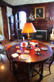 Card & tea room at Mayflower Society House. Plymouth, MA.