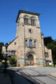 Unitarian Universalist Church on Plymouth Town Square houses oldest congregation in America. Plymouth, MA