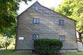 Saltbox-style of end of Jabez Howland House. Plymouth, MA