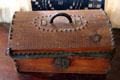 Howland trunk at Jabez Howland House. Plymouth, MA.