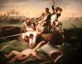 Watson & the Shark painting by John Singleton Copley at Museum of Fine Arts. Boston, MA.