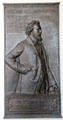 Bronze plaque of George Hollingsworth by Augustus Saint-Gaudens at Museum of Fine Arts. Boston, MA.