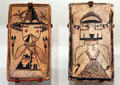 Hopi Pueblo earthenware tiles from AZ at Museum of Fine Arts. Boston, MA.