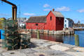 Rockport harbor front. Rockport, MA.