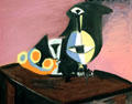 Fruit, Carafe, & Glass painting by Pablo Picasso at Detroit Institute of Arts. Detroit, MI.