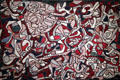 Setting Snares painting by Jean Dubuffet at Detroit Institute of Arts. Detroit, MI.
