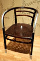 Side chair by Otto Wagner & made by Gebrüder Thonet of Vienna, Austria at Detroit Institute of Arts. Detroit, MI.