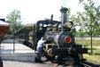 Tourist steam train ride at Greenfield Village. Dearborn, MI.