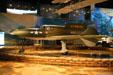 Aerodynamic profile of experimental Curtiss XP-55 Ascender at Air Zoo. Kalamazoo, MI.