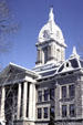 Ingham County Court House with clock tower. Mason, MI