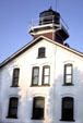 Light tower of Grand Traverse Lighthouse. MI.