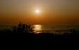 Sunset at Grand Traverse Lighthouse. MI