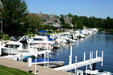 Yacht harbor. New Buffalo, MI.