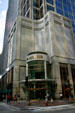 Round portal of Fifty South Sixth Street. Minneapolis, MN.