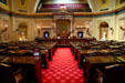 Senate chamber in Minnesota State Capitol. St. Paul, MN.