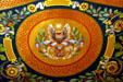 Owl over hour glass design in House chamber of Minnesota State Capitol. St. Paul, MN.