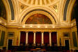 Supreme Court chamber in Minnesota State Capitol. St. Paul, MN.