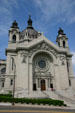 Facade of Cathedral of Saint Paul. St. Paul, MN.