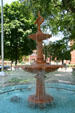 Owatonna Central Park fountain. Owatonna, MN.