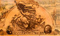 Spanish American War Soldier's Memorial poster at Jefferson Barracks Military Museum. St. Louis, MO.