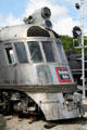 Chicago, Burlington & Quincy #9908 "Silver Charger" Diesel locomotive built by EMC at St. Louis Museum of Transportation. St. Louis, MO