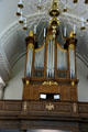Organ of Christopher Wren's Church of St. Aldermanbury at Westminster College. Fulton, MO.