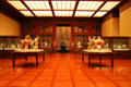 Chinese gallery with Qing Dynasty temple gate panels at Nelson-Atkins Museum. Kansas City, MO.