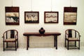 Chinese furniture & paintings collection at Nelson-Atkins Museum. Kansas City, MO.