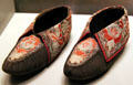 Huron moccasins from Quebec at Nelson-Atkins Museum. Kansas City, MO.