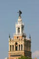 Giralda Tower replica at Country Club Plaza shopping area. Kansas City, MO.