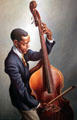 Portrait of a Musician by Thomas Hart Benton at University of Missouri Museum of Art & Archaeology. Columbia, MO.