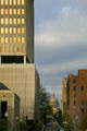 Capitol Towers Building & view to State Capitol. Jackson, MS.
