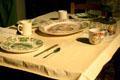 Dining table at Mississippi Agriculture & Forestry Museum. Jackson, MS.