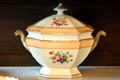 Porcelain serving dish at Stanton Hall. Natchez, MS.