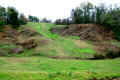 Thayer's Approach where Union troops attempted an assault up hill May 19-22, 1863, before Grant decided to conduct siege. Vicksburg, MS.
