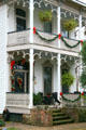 House with elaborate woodwork. Vicksburg, MS.