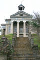 Stairs leading up to Old Court House Museum. Vicksburg, MS.