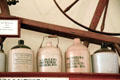 Stoneware Whisky jugs from Vicksburg at Old Court House Museum. Vicksburg, MS.