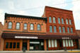 Adjoining Romanesque Revival buildings including Laurenz building. Butte, MT.
