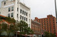 Broadway streetscape with Montana Power, Acme & Northern Hotel buildings. Billings, MT.